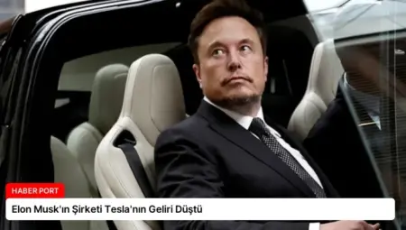Elon Musk’ın Şirketi Tesla’nın Geliri Düştü