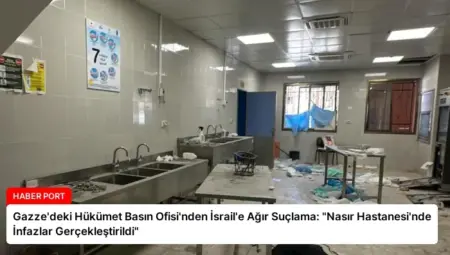Gazze’deki Hükümet Basın Ofisi’nden İsrail’e Ağır Suçlama: “Nasır Hastanesi’nde İnfazlar Gerçekleştirildi”