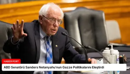 ABD Senatörü Sanders Netanyahu’nun Gazze Politikalarını Eleştirdi