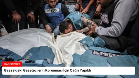 Gazze’deki Gazetecilerin Korunması İçin Çağrı Yapıldı