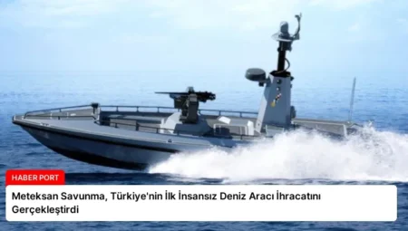 Meteksan Savunma, Türkiye’nin İlk İnsansız Deniz Aracı İhracatını Gerçekleştirdi