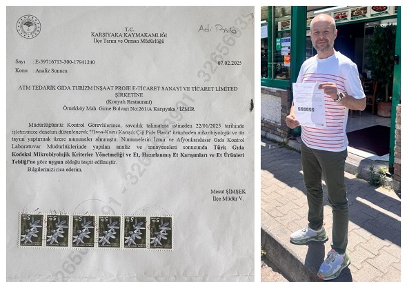 İzmir’de faaliyet gösteren Yeni Girne Konyalı Restoran bir açıklama yayınladı.