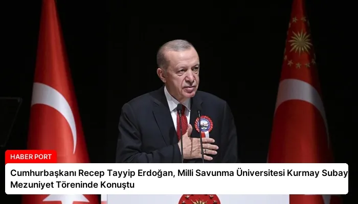 Cumhurbaşkanı Recep Tayyip Erdoğan, Milli Savunma Üniversitesi Kurmay Subaylar Mezuniyet Töreninde Konuştu