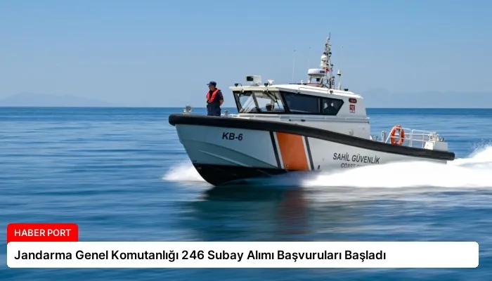 Jandarma Genel Komutanlığı 246 Subay Alımı Başvuruları Başladı