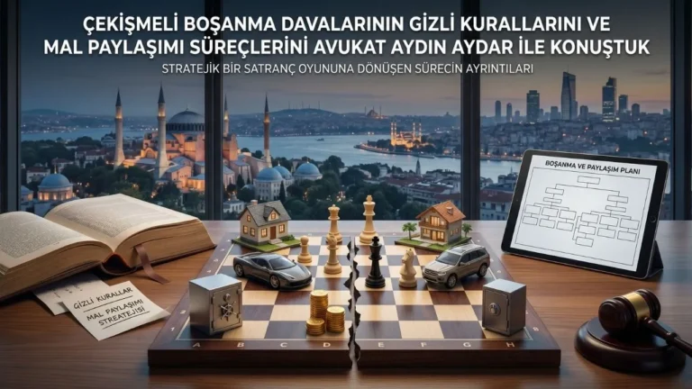 Çekişmeli Boşanma Davalarının Gizli Kurallarını Avukat Aydın Aydar ile Konuştuk