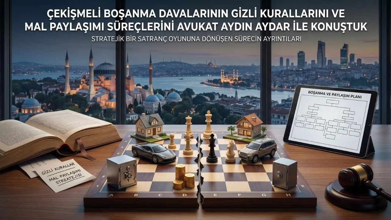Çekişmeli Boşanma Davalarının Gizli Kurallarını Avukat Aydın Aydar ile Konuştuk
