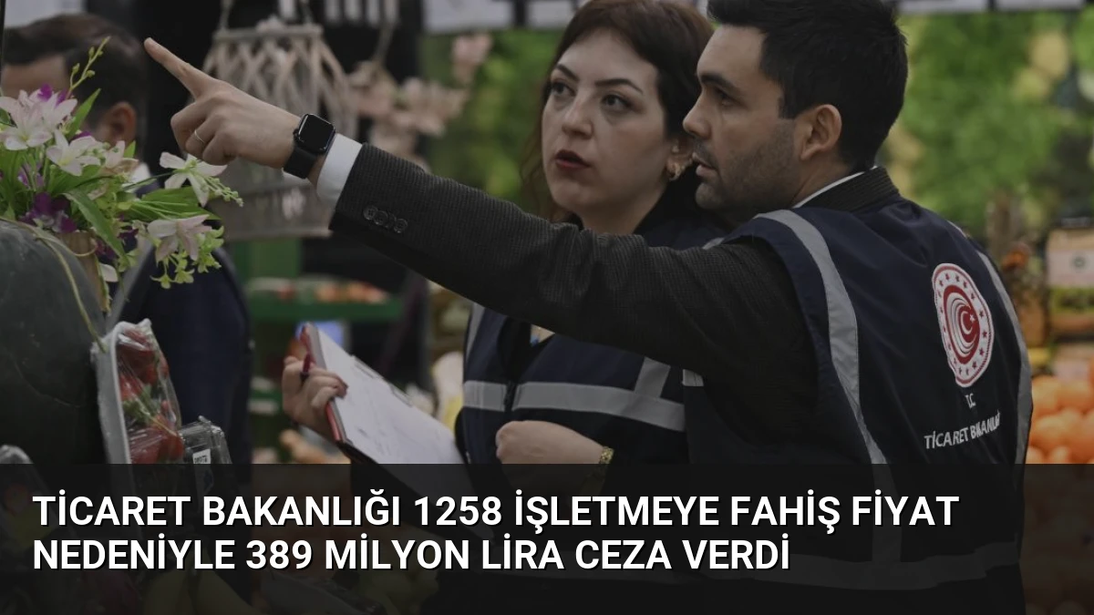 Ticaret Bakanlığı 1258 İşletmeye Fahiş Fiyat Nedeniyle 389 Milyon Lira Ceza Verdi