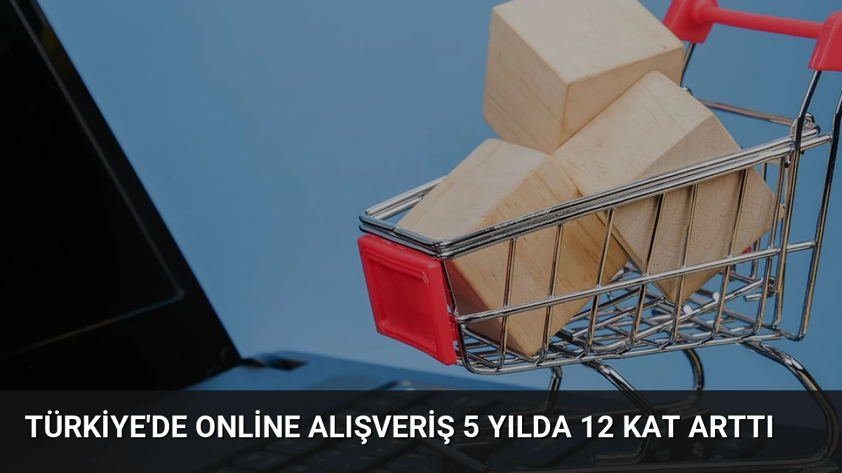Türkiye’de Online Alışveriş 5 Yılda 12 Kat Arttı