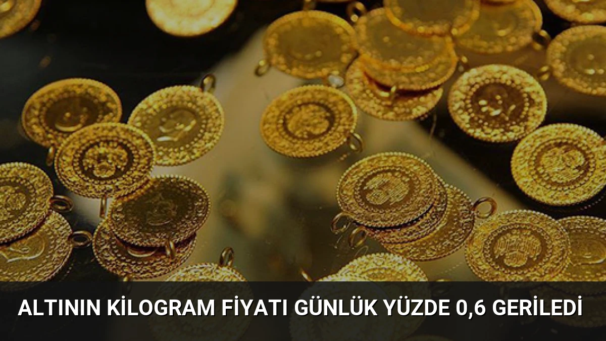 Altının Kilogram Fiyatı Günlük Yüzde 0,6 Geriledi