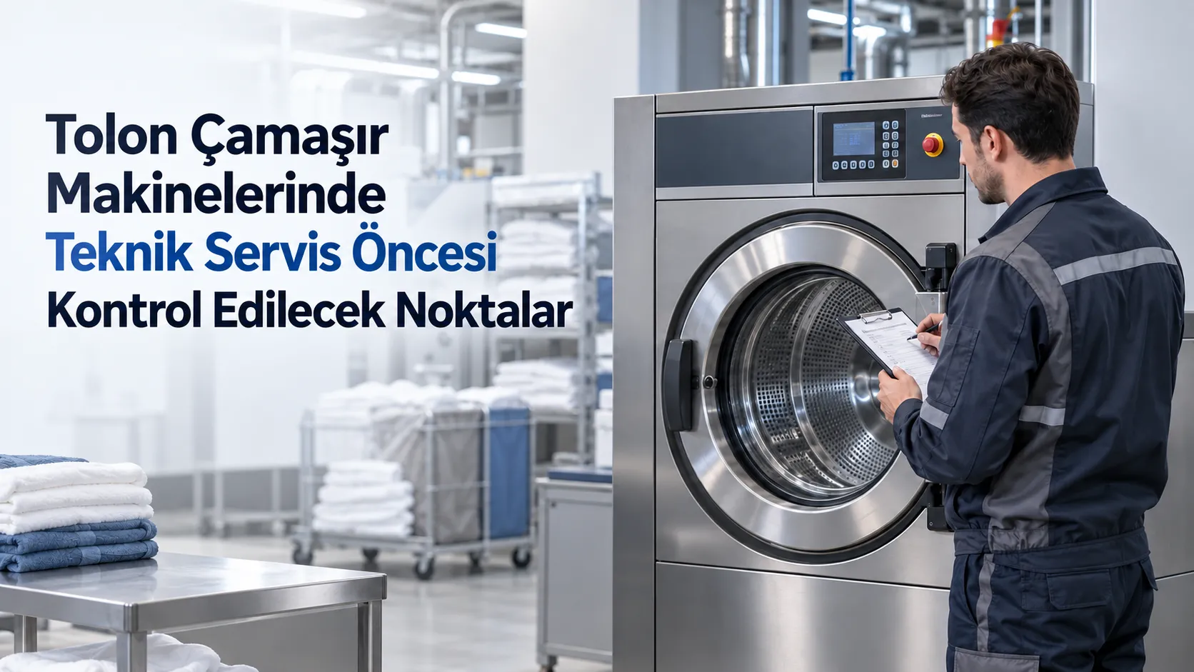 Tolon Çamaşır Makinelerinde Teknik Servis Öncesi Kontrol Edilecek Noktalar