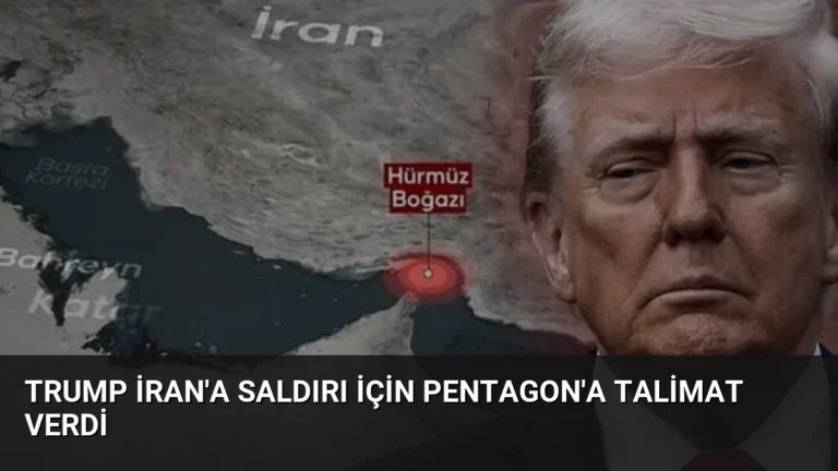Trump İran’a Saldırı İçin Pentagon’a Talimat Verdi